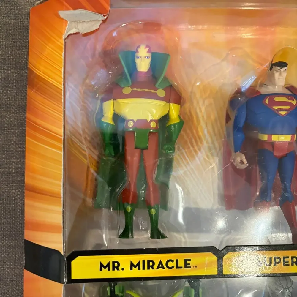 Justice League Unlimited Attack from Apokolips Figure Set Darkseid Lashina BOX
